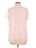 Unbranded 100% Polyester Pink Short Sleeve Blouse Size M - photo 2