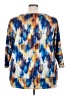 Leo & Nicole Blue 3/4 Sleeve Blouse Size 3X - photo 2