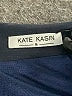 Kate Kasin Solid Black Blue Formal Skirt Size M - photo 4