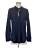 Parker 100% Polyester Blue Long Sleeve Blouse Size XS - photo 1