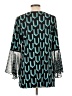 JM Collection Teal 3/4 Sleeve Blouse Size L - photo 2