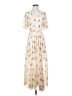Maje Floral Ivory Casual Dress Size EU (FR) 36 / US 4 - photo 1
