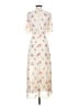 Maje Floral Ivory Casual Dress Size EU (FR) 36 / US 4 - photo 2