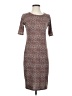 Lularoe Print Brown Casual Dress Size XS - photo 1