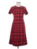 Lularoe Plaid Red Casual Dress Size XXS - photo 1