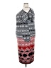 Mlle Gabrielle Graphic Gray Casual Dress Size 3X - photo 5