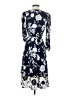 Eliza J Print Blue Cocktail Dress Size 2 - photo 2