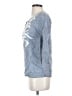 Boden 100% Linen Blue 3/4 Sleeve Blouse Size 2 - photo 5