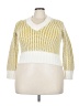 MUNTHE Color Block Yellow Pullover Sweater Size 32 - photo 1