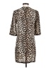 Equipment Animal Print Brown Casual Dress Size XS - photo 2
