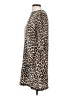 Equipment Animal Print Brown Casual Dress Size XS - photo 5