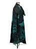 Anne Klein 100% Polyester Print Teal Casual Dress Size 6 - photo 4