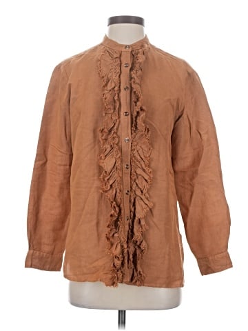Pilcro Long Sleeve Blouse (view 1)
