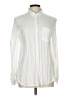 BeachLunchLounge 100% Viscose Ivory Long Sleeve Button-Down Shirt Size L - photo 1
