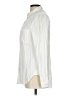 BeachLunchLounge 100% Viscose Ivory Long Sleeve Button-Down Shirt Size L - photo 5