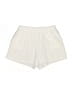 Shein 100% Cotton Solid Ivory Athletic Shorts Size L - photo 2