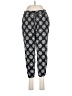 Old Navy 100% Rayon Print Black Casual Pants Size M - photo 1