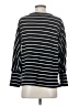 Ann Taylor LOFT 100% Cotton Stripes Black Pullover Sweater Size XS - photo 2