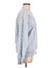 Aqua Animal Print Blue Pullover Sweater Size M - photo 4
