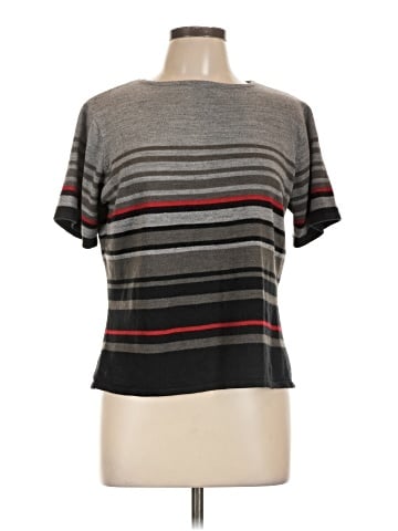 Joan Leslie Short Sleeve Turtleneck (view 1)