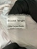 Brooke Wright 100% Cotton Silver Ivory 3/4 Sleeve Blouse Size S - photo 7