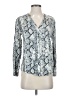 Soft Joie Silver Long Sleeve Blouse Size XS - photo 1