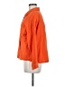 Unbranded Orange 3/4 Sleeve Button-Down Shirt Size M - photo 5