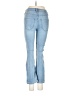 White House Black Market Hearts Blue Jeans Size 00 - photo 2