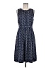 Classiques Entier Tweed Blue Casual Dress Size 6 - photo 1