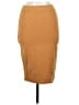 iris Solid Brown Tan Casual Skirt Size M - photo 2