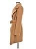 Diane von Furstenberg Tan Wool Coat Size 8 - photo 5
