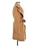 Diane von Furstenberg Tan Wool Coat Size 8 - photo 4
