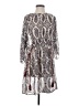 Floreat 100% Polyester Paisley Multi Color Silver Casual Dress Size M - photo 1
