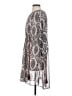 Floreat 100% Polyester Paisley Multi Color Silver Casual Dress Size M - photo 5
