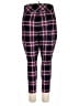 Studio by Torrid Plaid Burgundy Casual Pants Size 3X Plus (3) - photo 2