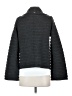 St. John Chevron-herringbone Gray Blazer Size S - photo 2