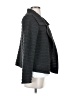 St. John Chevron-herringbone Gray Blazer Size S - photo 4