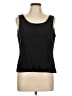 NIPON BOUTIQUE 100% Polyester Black Sleeveless Top Size 10 - photo 1