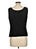 NIPON BOUTIQUE 100% Polyester Black Sleeveless Top Size 10 - photo 2