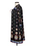 Altar'd State 100% Polyester Print Black Casual Dress Size XS - photo 5