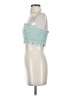 Shein Teal Tube Top Size 4 - photo 5