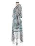 Veronica M. 100% Polyester Silver Cocktail Dress Size S - photo 5
