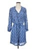 Maeve 100% Polyester Paisley Blue Casual Dress Size S - photo 1