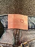REVICE 100% Cotton Hearts Blue Jeans Size 26 waist - photo 7