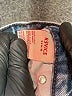 REVICE 100% Cotton Hearts Blue Jeans Size 26 waist - photo 8