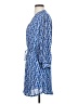 Maeve 100% Polyester Paisley Blue Casual Dress Size S - photo 5