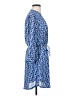 Maeve 100% Polyester Paisley Blue Casual Dress Size S - photo 4