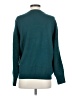 Zesica Solid Teal Pullover Sweater Size S - photo 2