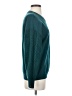 Zesica Solid Teal Pullover Sweater Size S - photo 4