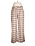 Hollister Plaid Brown Casual Pants Size 13 - photo 1